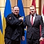 Edvards Smiltēns tiekas ar Ukrainas Verhovna Radas priekšsēdētāju