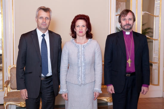 Solvita Āboltiņa tiekas ar Pasaules luterāņu federācijas ģenerālsekretāru