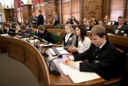 Solvita Āboltiņa to Youth Parliament: Latvia’s future in good hands