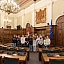 Rīgas Bolderājas Jaunās pamatskolas 9. klases skolēni apmeklē Saeimu skolu programmas "Iepazīsti Saeimu" ietvaros
