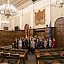Rīgas Purvciema vidusskolas skolēni apmeklē Saeimu skolu programmas "Iepazīsti Saeimu" ietvaros