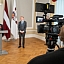 Saeimas priekšsēdētāja Daiga Mieriņa tiekas ar Valsts prezidentu Edgaru Rinkēviču
