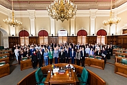 La Présidente de la Saeima aux jeunes de la XIe Saeima: votre participation à la vie politique est essentielle pour l’avenir de la Lettonie
