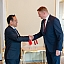 Edvards Smiltēns tiekas ar Ķīnas vēstnieku