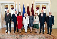 La Présidente de la Saeima à son homologue tchèque: nous partageons la même vision de la situation de la sécurité en Europe