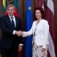 Solvita Āboltiņa tiekas ar Lietuvas Republikas ārlietu ministru