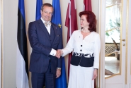 Āboltiņa meets with Ilves: the good neighbourly relations between Latvia and Estonia ought to be transformed into closer practical cooperation