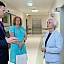 Saeimas priekšsēdētāja apmeklē Neatliekamās medicīnas un pacientu uzņemšanas klīniku Gaiļezerā 