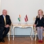 Saeimas priekšsēdētājas biedre Inese Lībiņa-Egnere tiekas ar Indijas vēstnieku