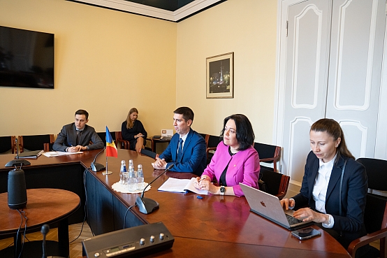 Ināra Mūrniece tiekas ar Moldovas Republikas ārlietu ministru