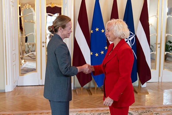 Daiga Mieriņa tiekas ar Īrijas vēstnieci