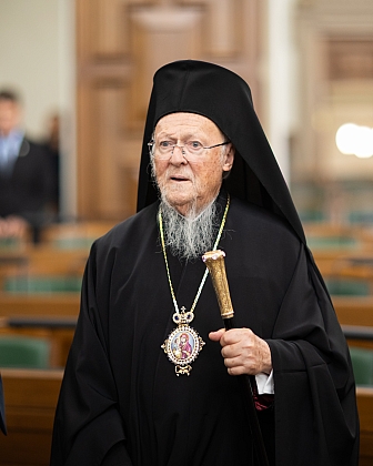 Daiga Mieriņa tiekas ar Viņa Svētību Konstantinopoles ekumenisko patriarhu