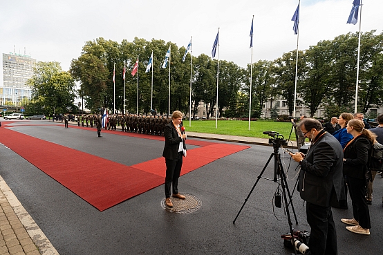 Daiga Mieriņa tiekas ar Somijas prezidentu