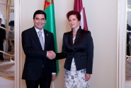 Āboltiņa: Turkmenistan is a promising partner for economic cooperation in Central Asia 