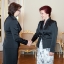 Solvita Āboltiņa tiekas ar Somijas vēstnieci