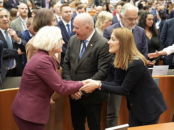 Daiga Mieriņa piedalās Eiropas Parlamenta Demokrātijas forumā