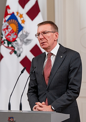 Daiga Mieriņa tiekas ar Valsts prezidentu Edgaru Rinkēviču