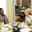 Inese Lībiņa - Egnere tiekas ar Burkina Faso vēstnieci