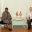 Inese Lībiņa - Egnere tiekas ar Burkina Faso vēstnieci
