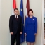 Saeimu oficiālā vizītē apmeklē Ungārijas parlamenta priekšsēdētājs
