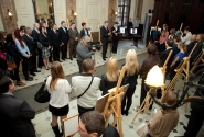 Students’ photography exhibition “Feeling Secure in Latvia”  opened in the Saeima 