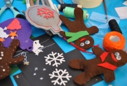 Gifts for children are made at the Christmas workshop located by the main building of the Saeima
