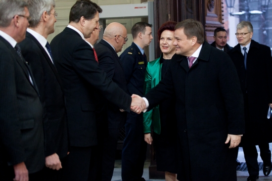 Latviju oficiālā vizītē apmeklē jaunievēlētais Lietuvas Seima priekšsēdētājs