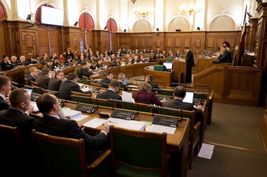 13.decembra Saeimas sēde