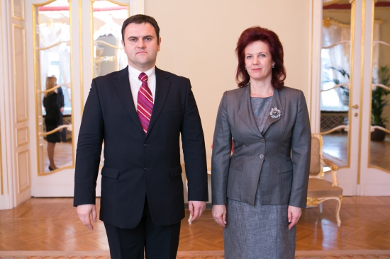 Solvita Āboltiņa tiekas ar Rumānijas vēstnieku