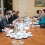 Solvita Āboltiņa tiekas ar Latvijas Komercbanku asociācijas padomes pārstāvjiem