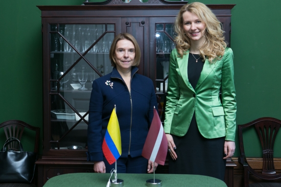 Inese Lībiņa-Egnere tiekas ar Kolumbijas ārlietu viceministri