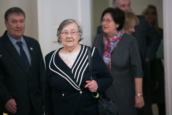 Solvita Āboltiņa tiekas ar pensionāru organizāciju pārstāvjiem