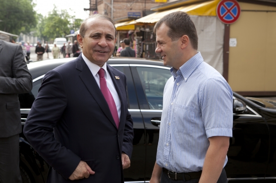 Armēnijas Nacionālās Asamblejas prezidenta oficiālā vizīte Latvijā