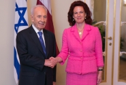 Solvita Āboltiņa to President of Israel: the Jewish community is a vibrant and integral part of Latvian society 