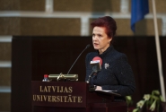 Speaker Āboltiņa: The legislature can enhance the understanding of the goal and essence of the state of Latvia in order to strengthen the values laid in its foundation
