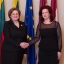 Solvita Āboltiņa tiekas ar Lietuvas Seima priekšsēdētāju