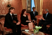 Solvita Āboltiņa urges President of Italian Senate to improve economic cooperation between Latvia and Italy