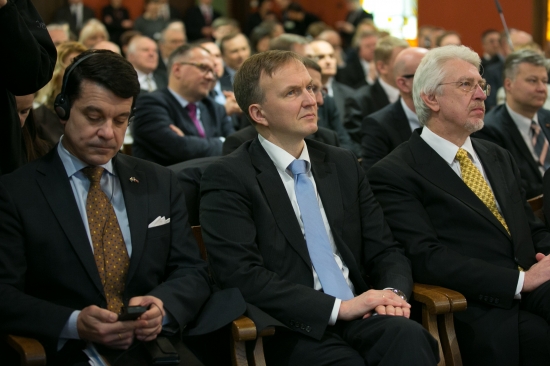 Cicerona balvas svinīgā pasniegšanas ceremonija Zviedrijas Karalistes ārlietu ministram