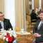 Andrejs Klementjevs tiekas ar Tunisijas vēstnieku