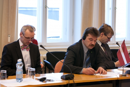 Saeimas deputāti tiekas ar Dānijas Karalistes Klimata komisijas vadītāju 