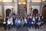 More than 250 youths observe the everyday work of the Parliament on Job Shadow Day