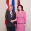 Solvita Āboltiņa tiekas ar Austrijas prezidentu