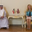 Inese Lībiņa – Egnere tiekas ar Kuveitas vēstnieku