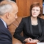 Zanda Kalniņa-Lukaševica tiekas ar ASV vēstniecības Politikas un ekonomikas nodaļas padomnieku