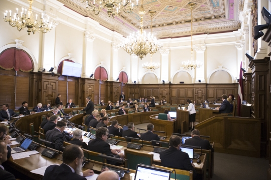 9.oktobra Saeimas sēde