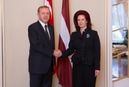 Saeimas priekšsēdētāja tiekas ar Turcijas prezidentu