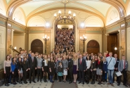 La journée d’immersion professionnelle à la Saeima : presque 350 jeunes ont observé le travail habituel des parlementaires