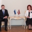 Solvita Āboltiņa tiekas ar Igaunijas premjerministru