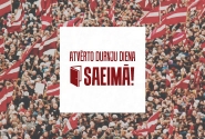 Saeimā 9.oktobrī būs Atvērto durvju diena