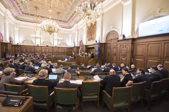 26.novembra Saeimas sēde